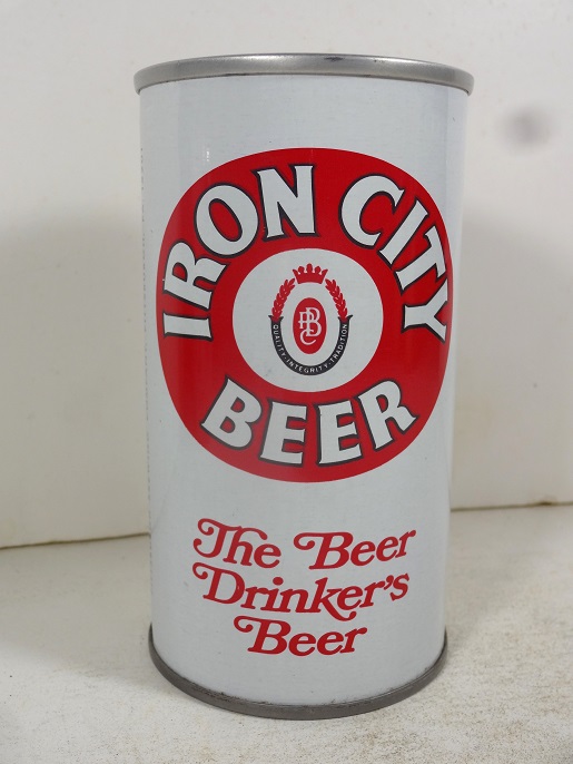 Iron City - The Beer Drinker's Beer - 2 labels - SS - T/O